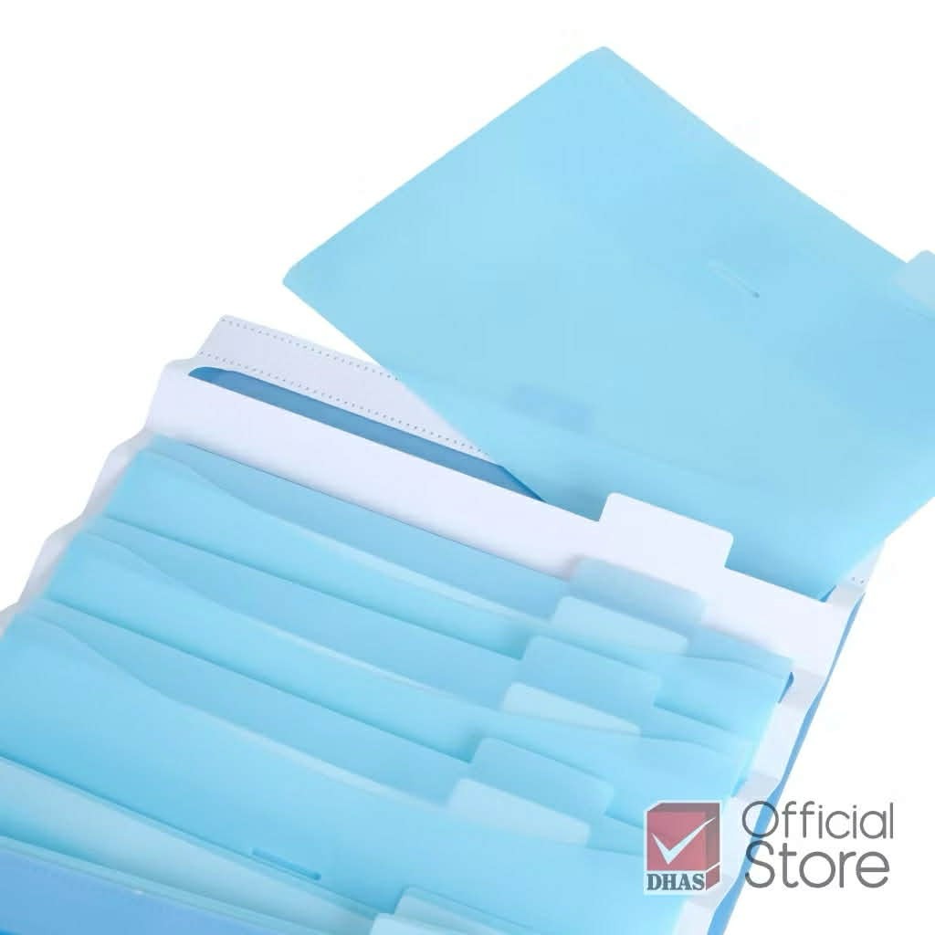 แฟ้มสไลด์ แบบแขวน 6 ช่อง Elephant HSF06 ขนาด A4