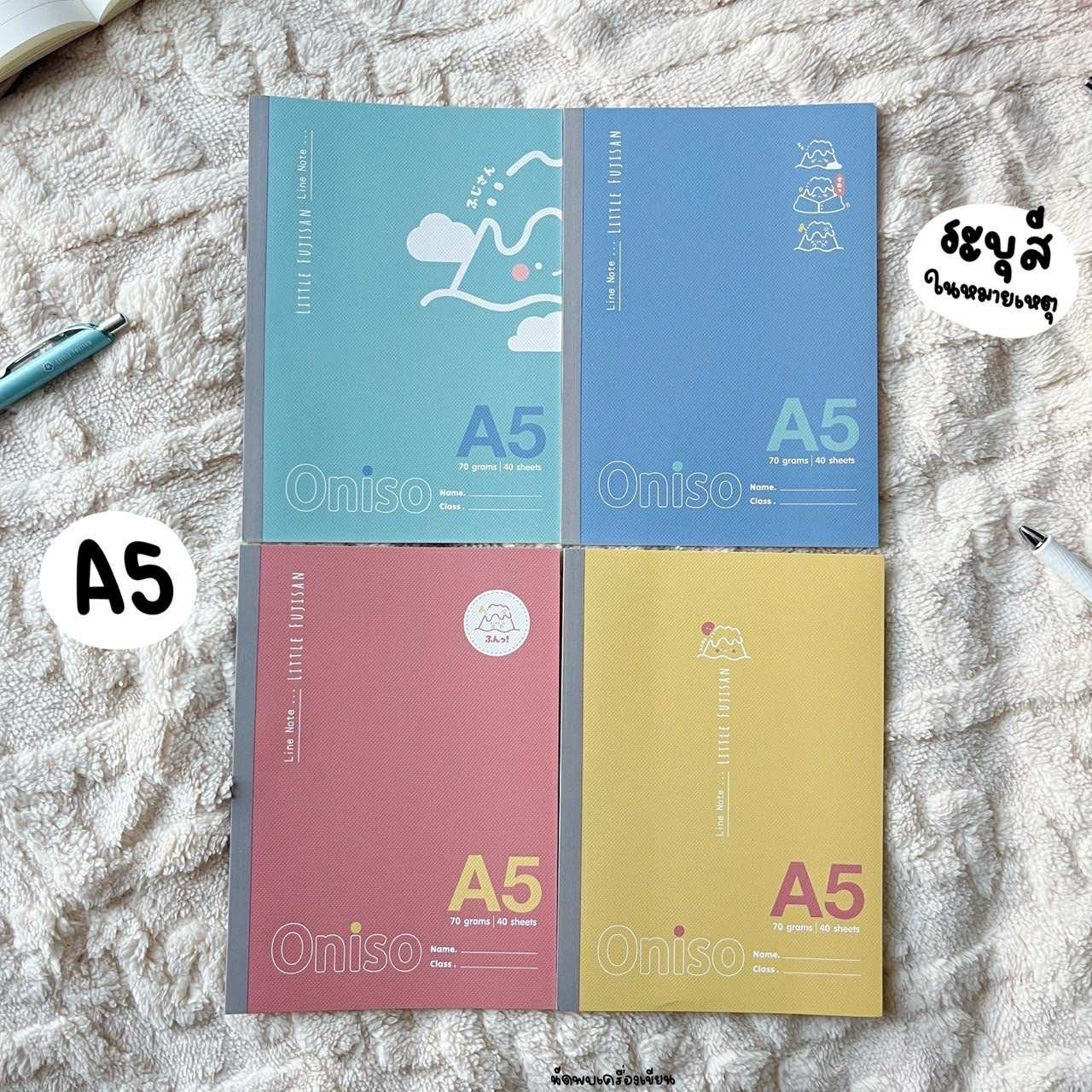 สมุดโน้ตสันกาว Oniso Fujisan Collection