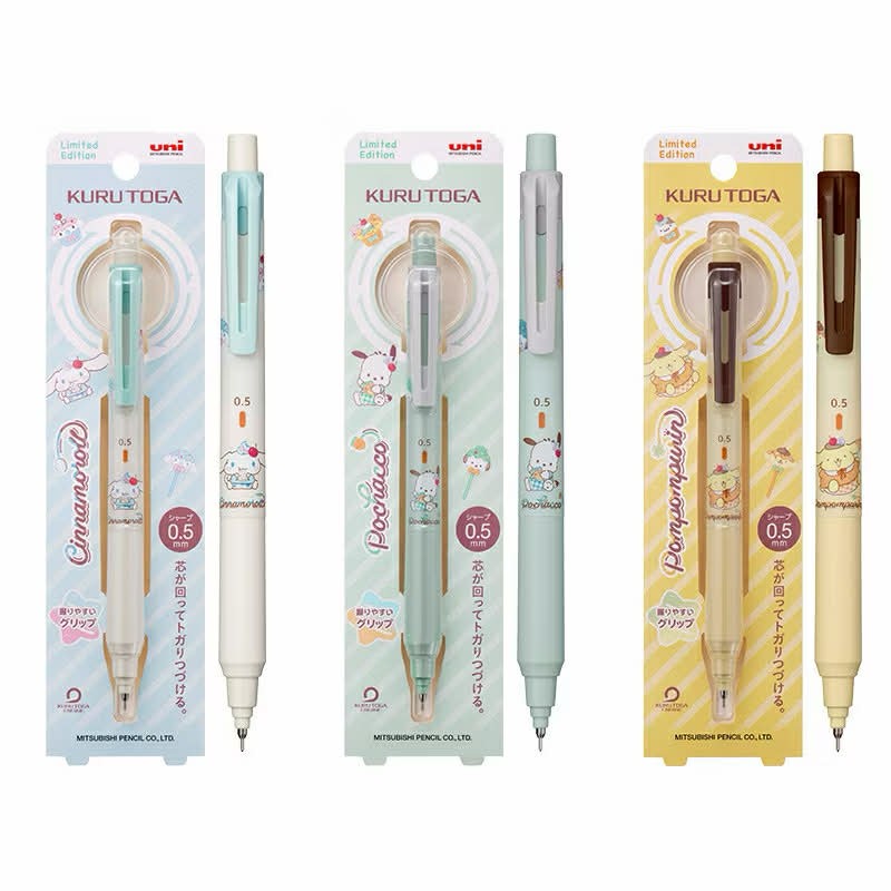 ดินสอกด UNI KURUTOGA KS MODEL 0.5 MM Sanrio Limited (ของแท้จากประเทศญี่ปุ่น)