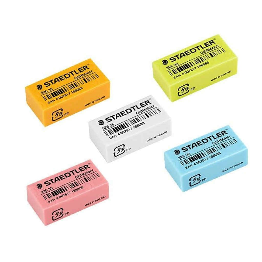 ยางลบ STAEDTLER คละสี นีออน/พาสเทล
