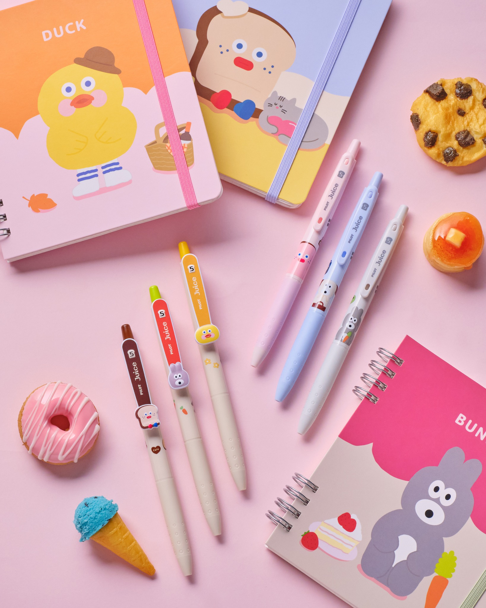 ปากกาเจล Pilot Juice x Brunch Brother Limited Edition ของแท้นำเข้าจากญี่ปุ่น