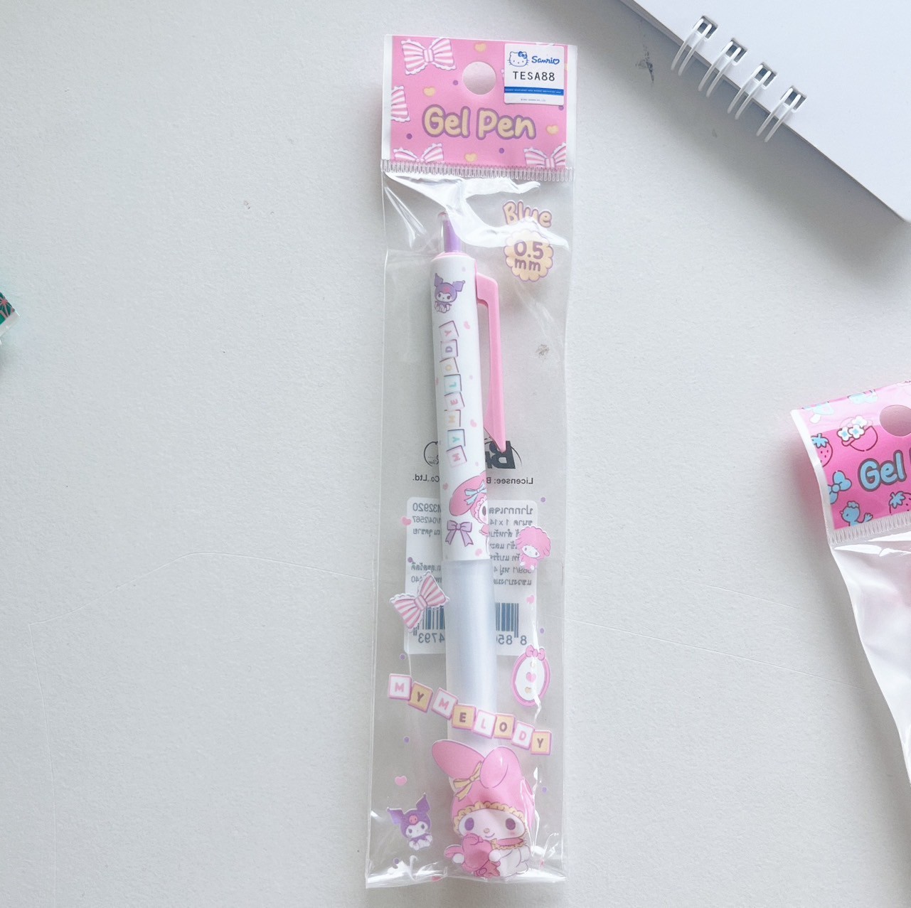 ปากกาเจล Sanrio 0.5 mm Cinnamoroll Kero Mymelody