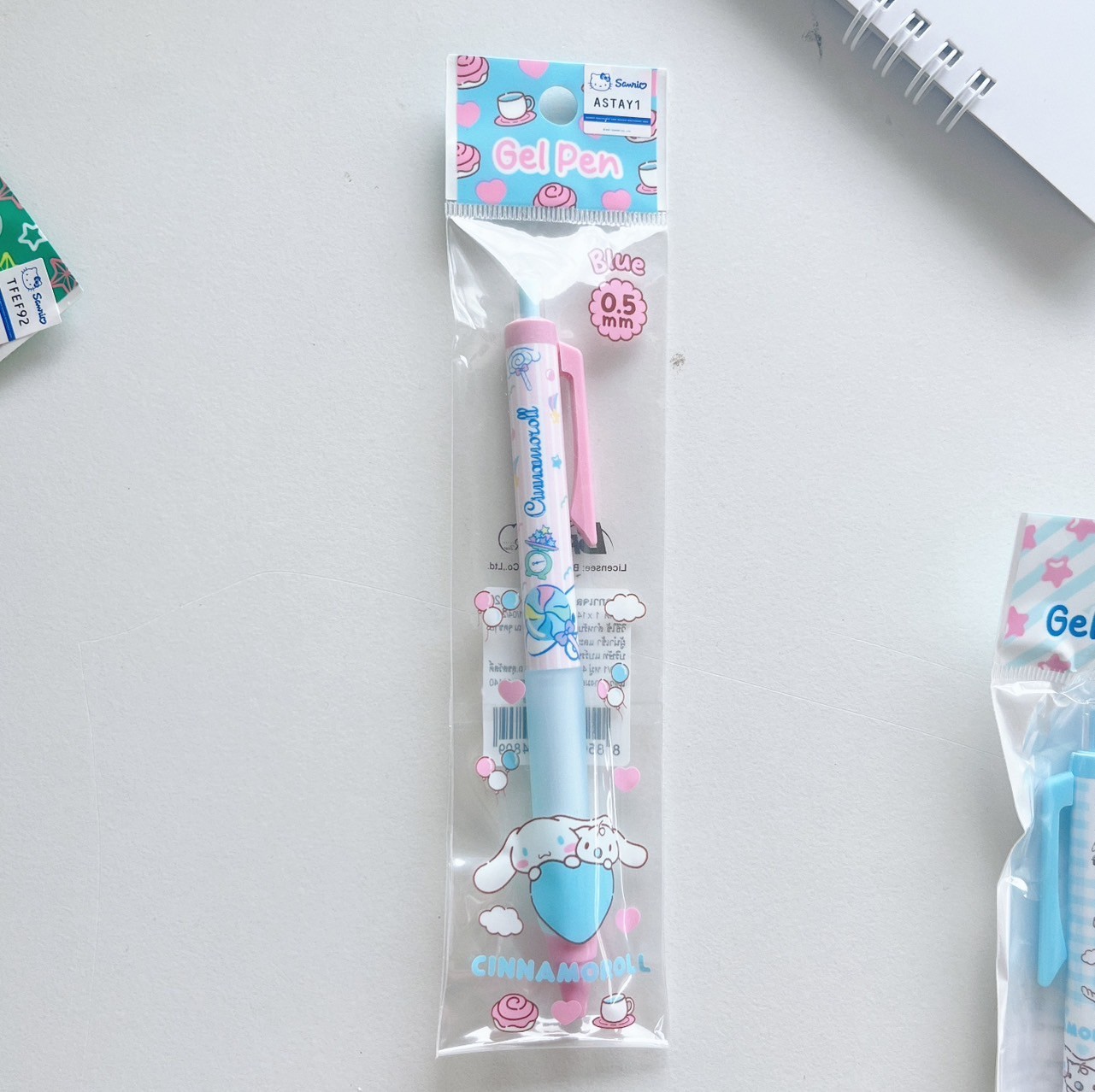 ปากกาเจล Sanrio 0.5 mm Cinnamoroll Kero Mymelody