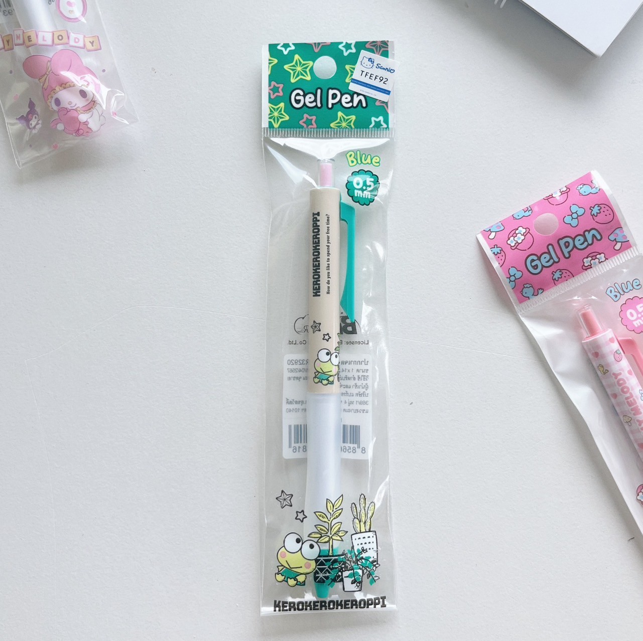 ปากกาเจล Sanrio 0.5 mm Cinnamoroll Kero Mymelody