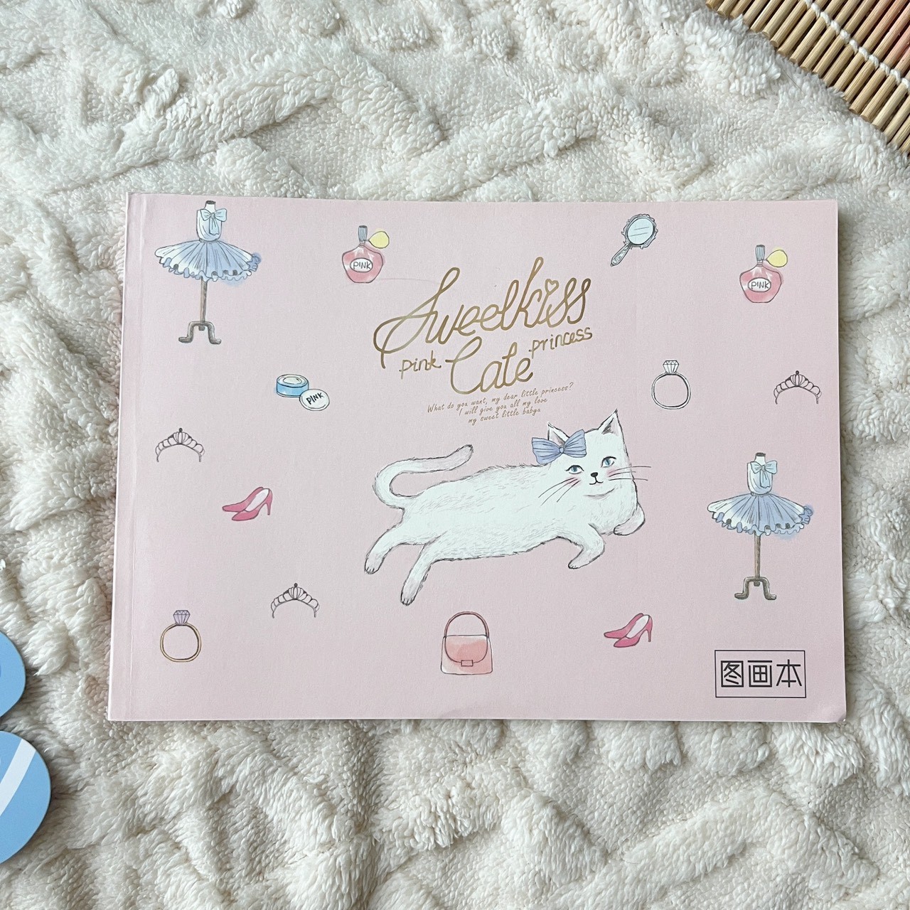 สมุดวาดรูป ขนาด 21x29cm ปกน้องแมว