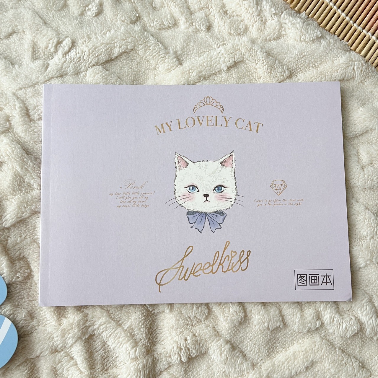 สมุดวาดรูป ขนาด 21x29cm ปกน้องแมว