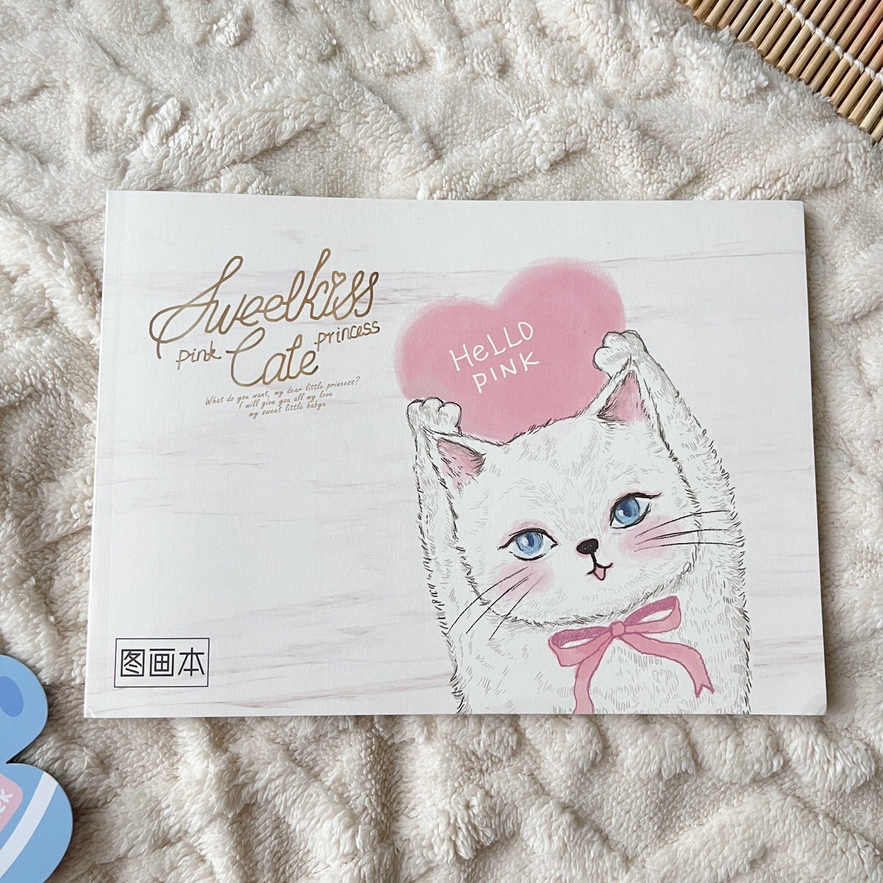 สมุดวาดรูป ขนาด 21x29cm ปกน้องแมว