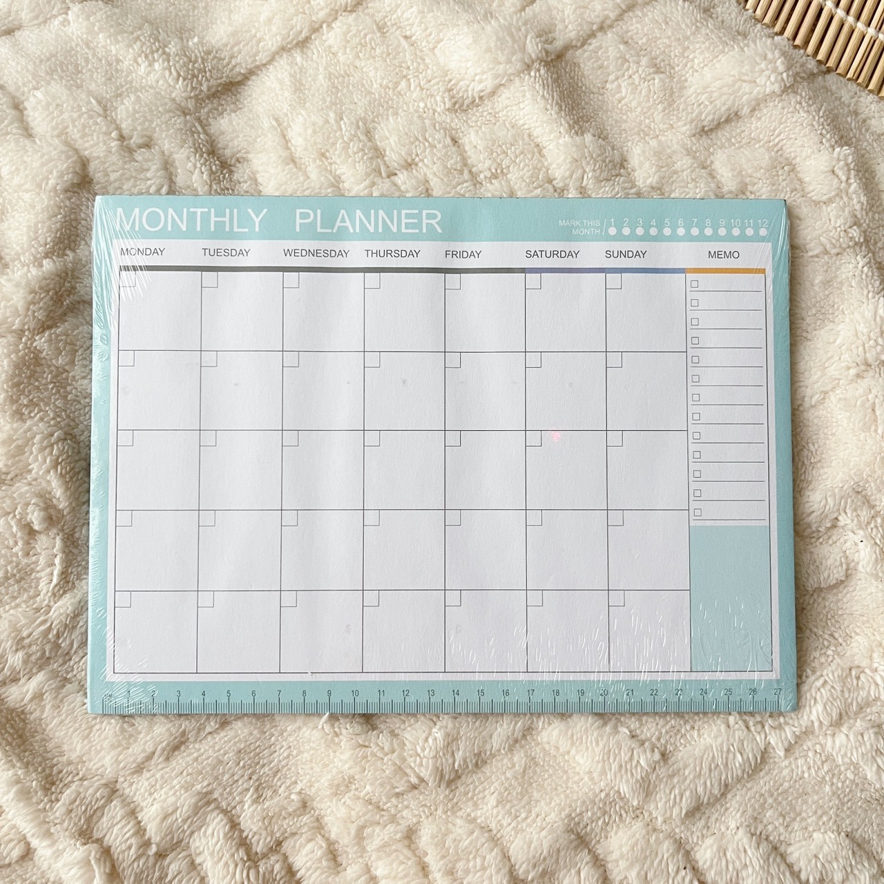 กระดาษโน้ต แพลนเนอร์ Monthly Planner A4