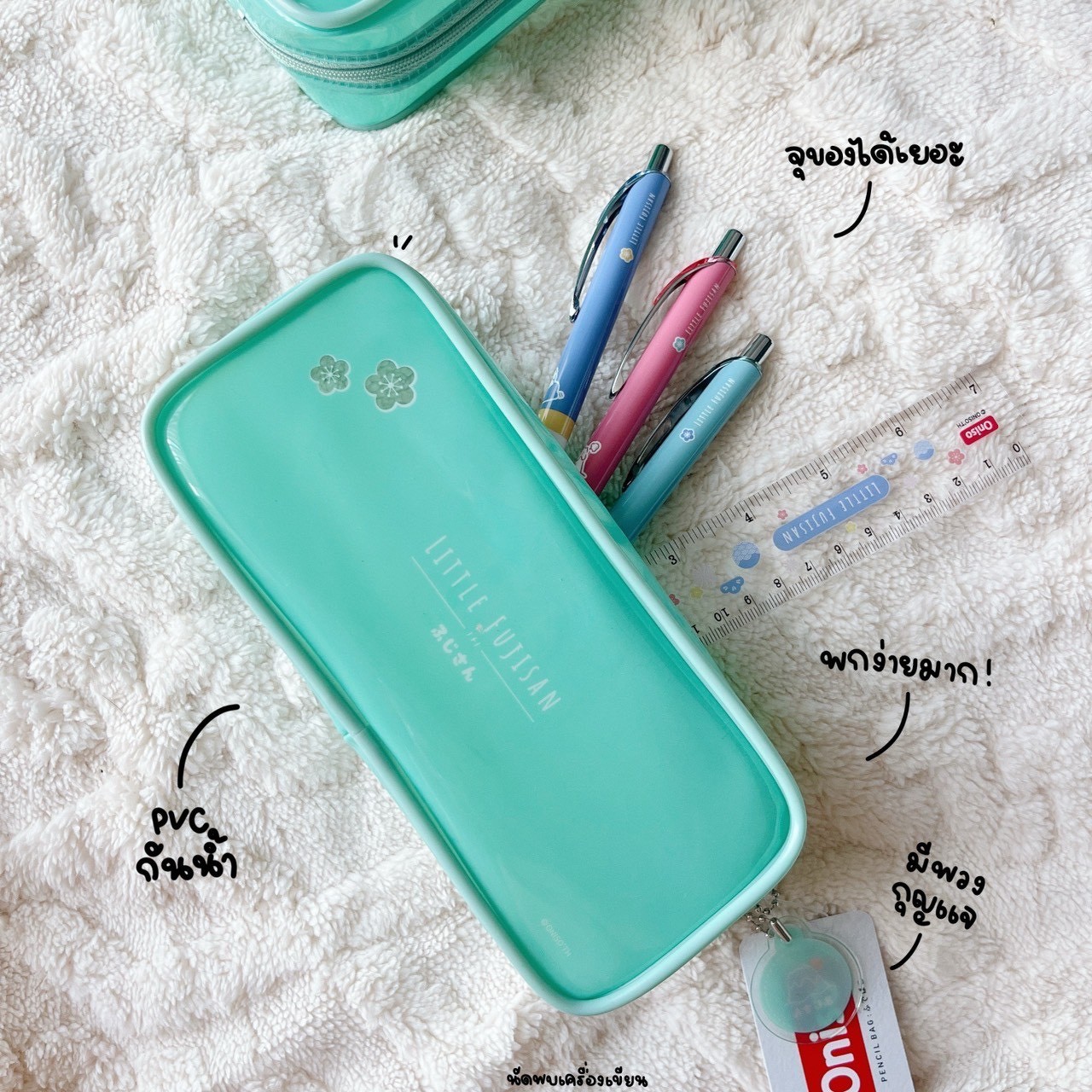 กระเป๋าดินสอ PVC กันน้ำ Oniso Fujisan Collection