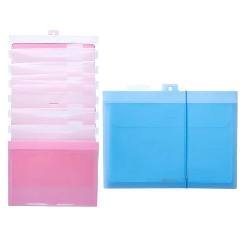 แฟ้มสไลด์ แบบแขวน 6 ช่อง Elephant HSF06 ขนาด A4