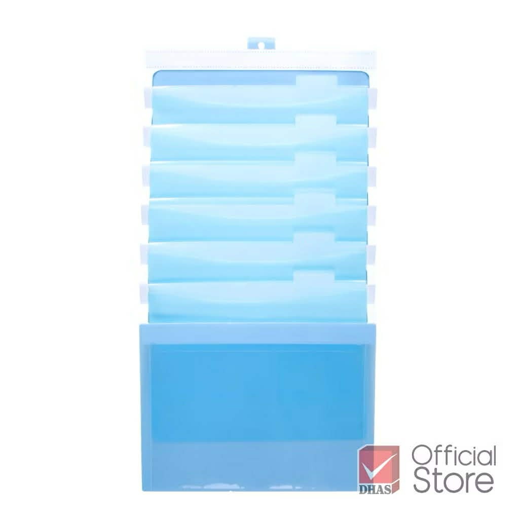 แฟ้มสไลด์ แบบแขวน 6 ช่อง Elephant HSF06 ขนาด A4