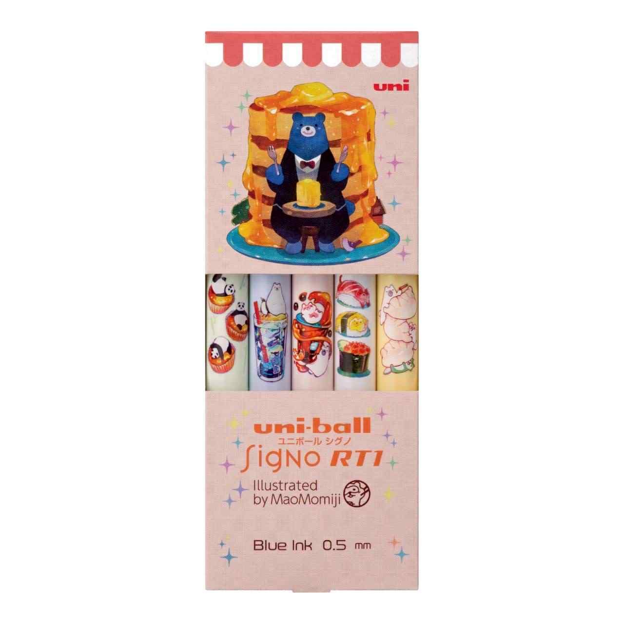 ปากกาเจลกันน้ำ Uni Signo RT1 Mao Momiji Limited Edition ลิขสิทธิ์แท้จาก Japan
