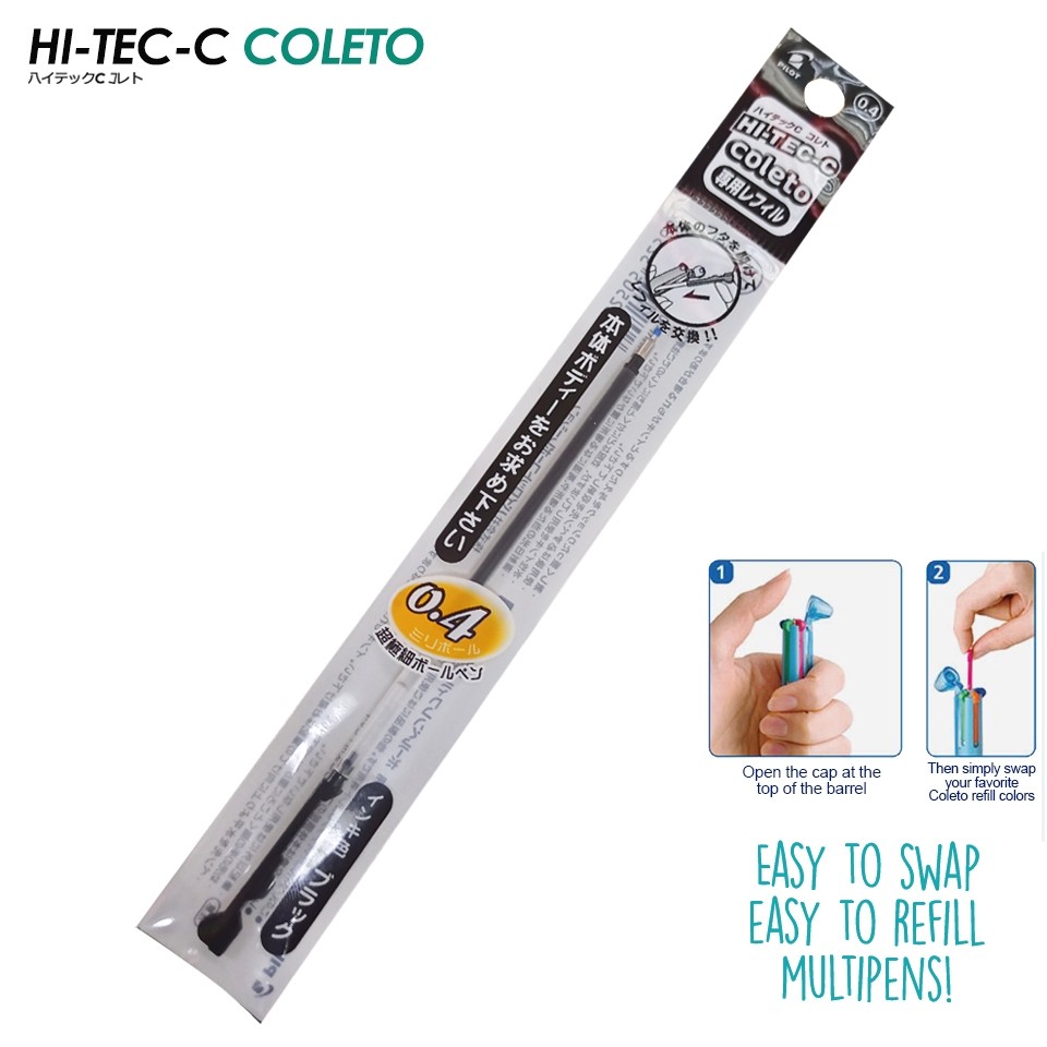 PILOT ไส้ปากกา 0.4 รุ่น COLETO