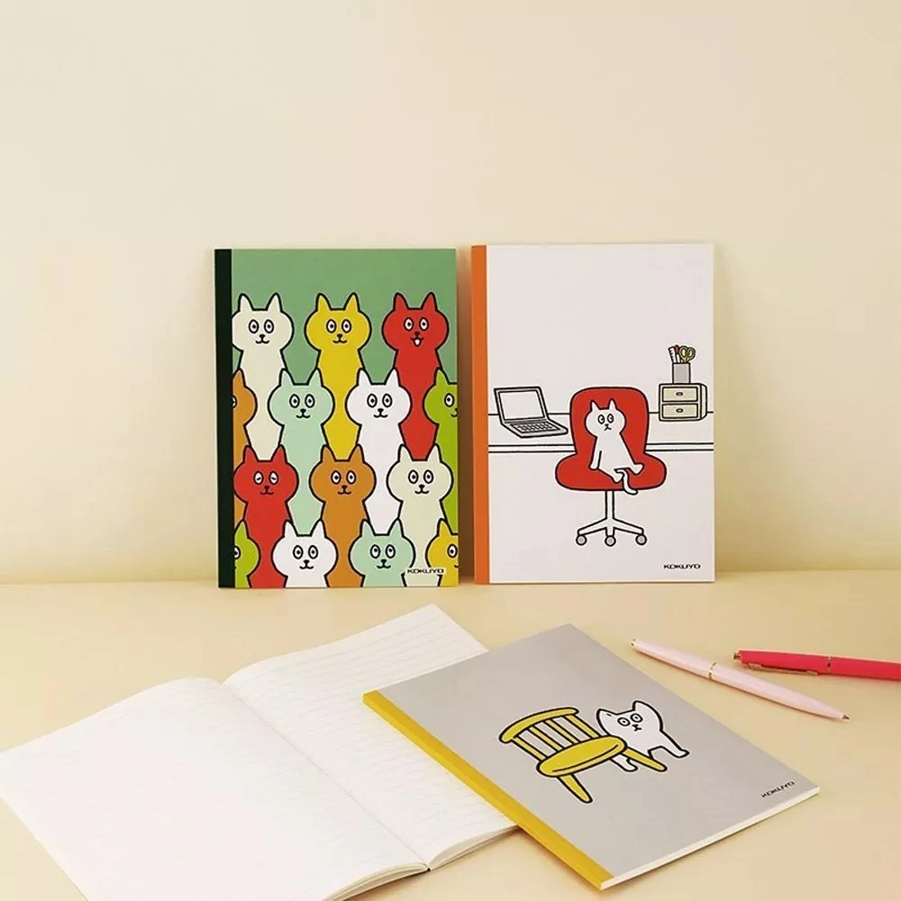 KOKUYO x ILLUSTRATOR สมุดลายน้องแมว ขนาด A5