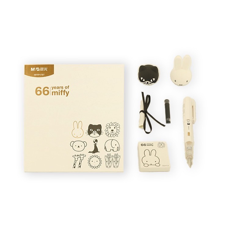 ชุดปากกาหมึกซึม Limited Miffy ครบรอบ 66 ปี