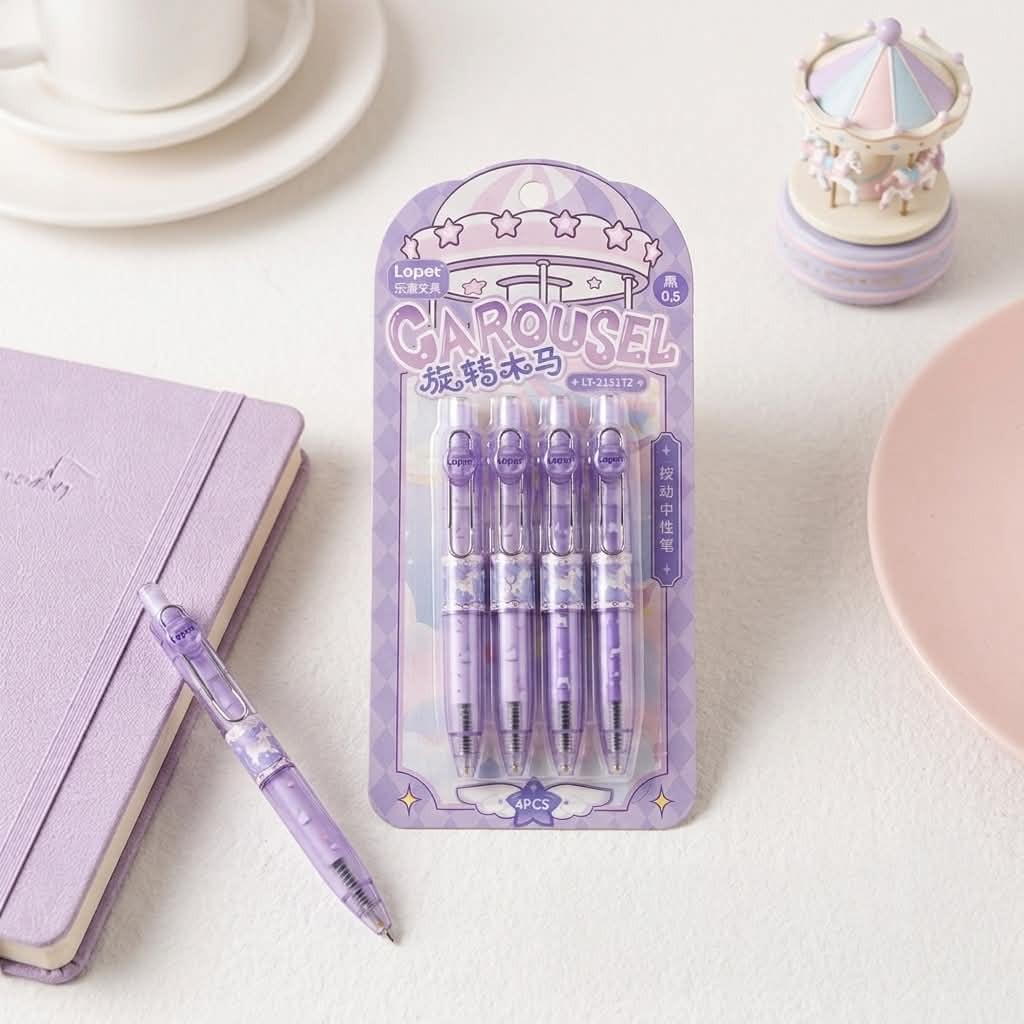 Lopet ปากกาเจล Carousel  รุ่น LT-2151JZ ขนาด 0.5mm