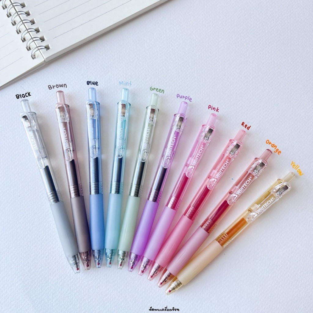 Writech candy gel pen รุ่น w-099 ขนาด 0.5 มม.