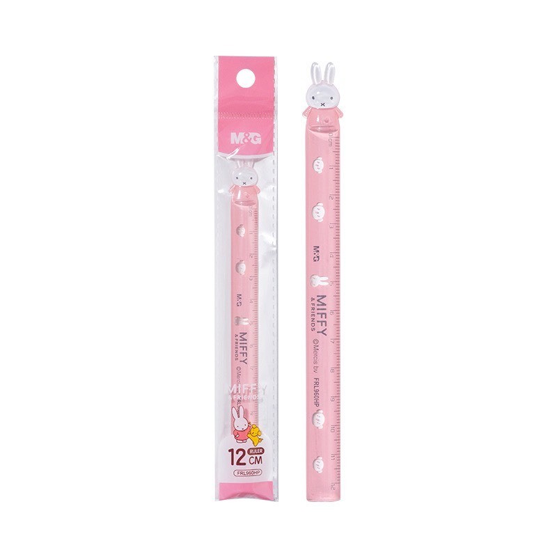 M&G ไม้บรรทัด 12 cm รุ่น FRL960HP ลิขสิทธิ์แท้ Miffy