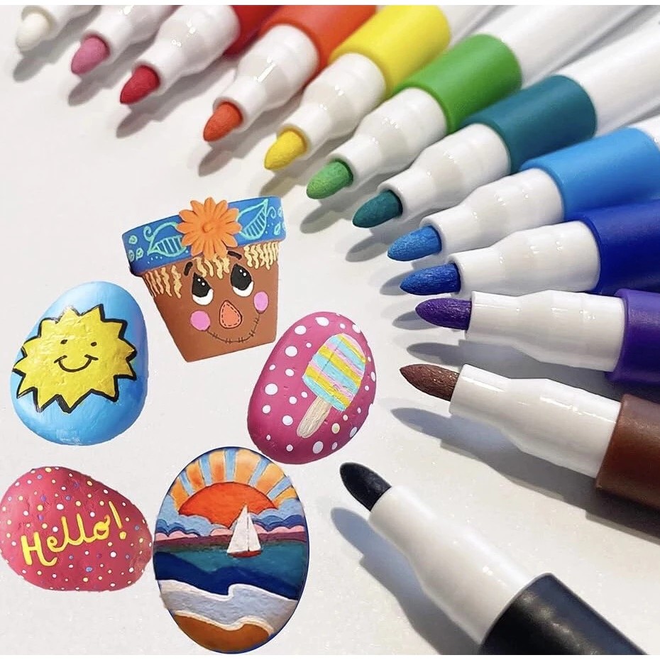 Chosch ปากกามาร์คเกอร์อะคริลิค รุ่น CS-MO2 12 24 36 48 60 สี