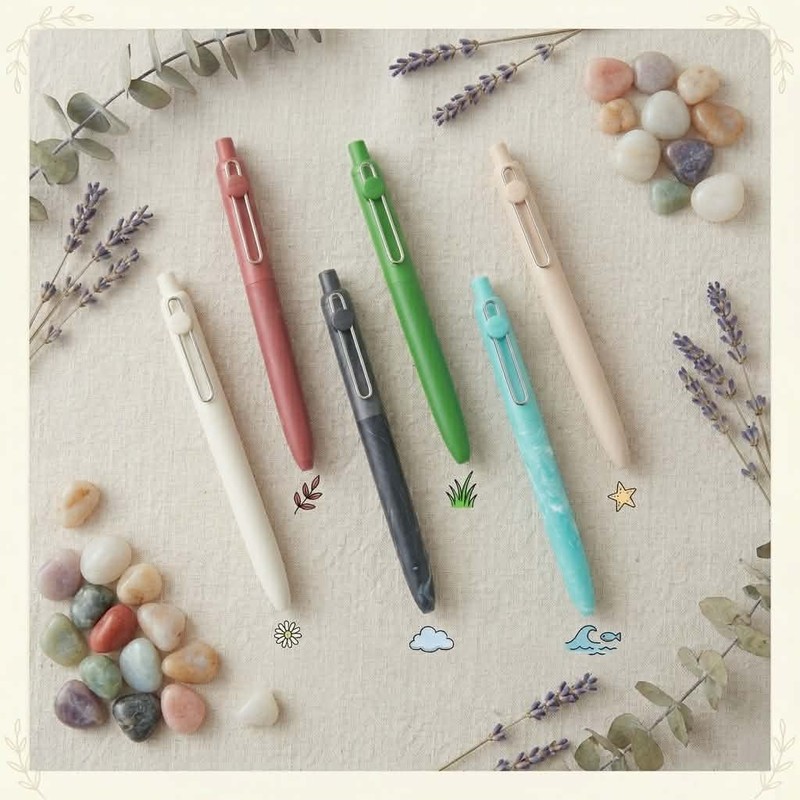 Uni-ball ZENTO ปากกาหมึกน้ำ รุ่น Texture Color นวัตกรรมหมึกน้ำใหม่ที่ให้สัมผัสการเขียน