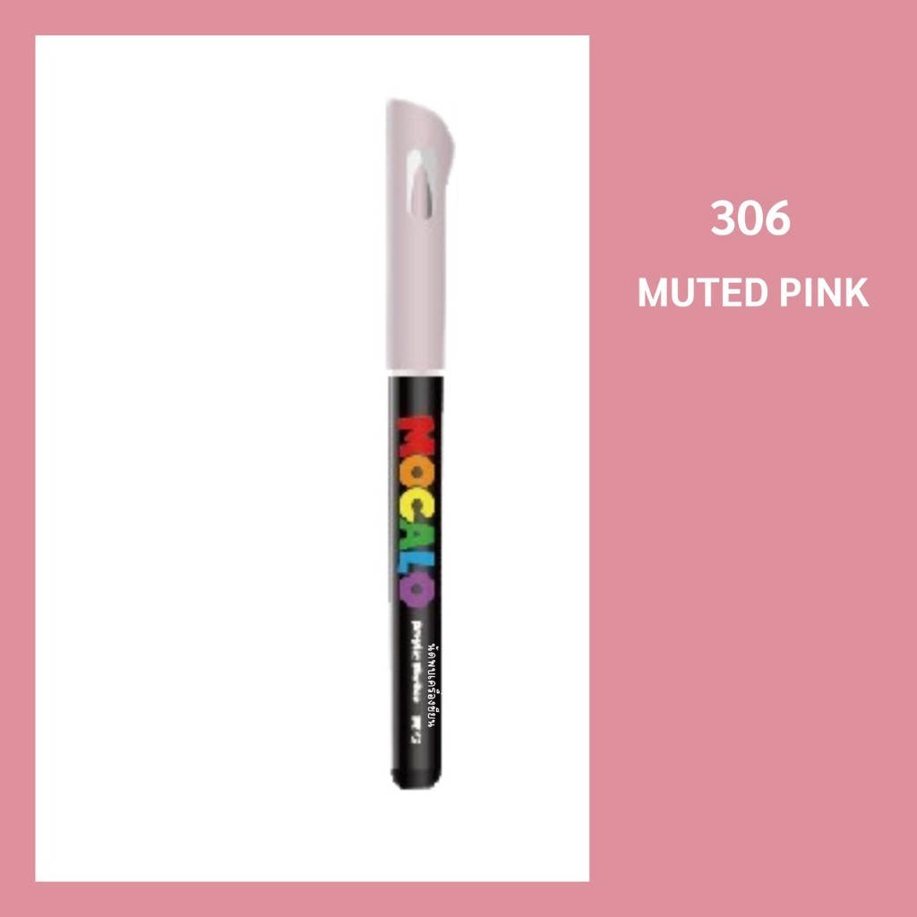 MOCALO M&G ปากกาอะคริลิค Acrylic Marker รุ่น APMT80G3 หัวพู่กัน