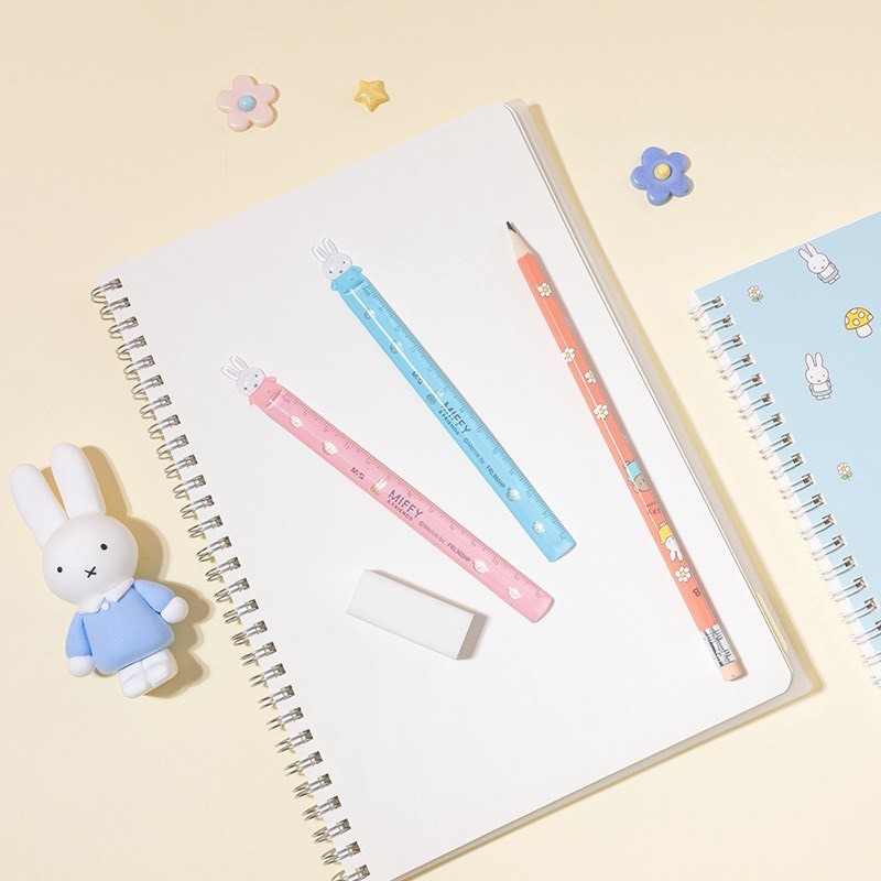 M&G ไม้บรรทัด 12 cm รุ่น FRL960HP ลิขสิทธิ์แท้ Miffy