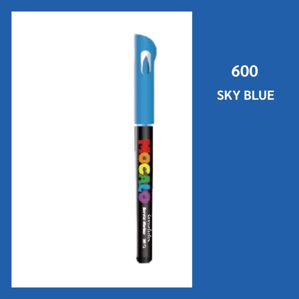 MOCALO M&G ปากกาอะคริลิค Acrylic Marker รุ่น APMT80G3 หัวพู่กัน