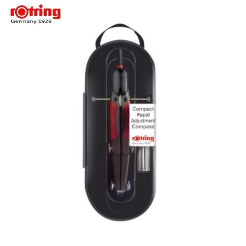 Rotring วงเวียนโลหะมีเเกน Compact Rapid Adjustment Compass รุ่น S0676580